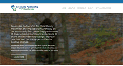 Desktop Screenshot of greenvillephilanthropy.org